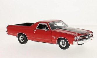 Chevrolet El Camino, red/black, 1970